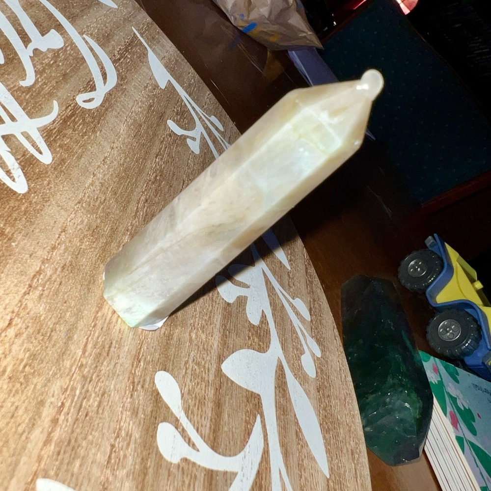 Flower Agate Crystal Tower